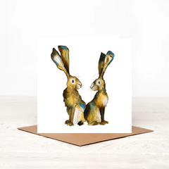 'Albus and Alba' Hare Card