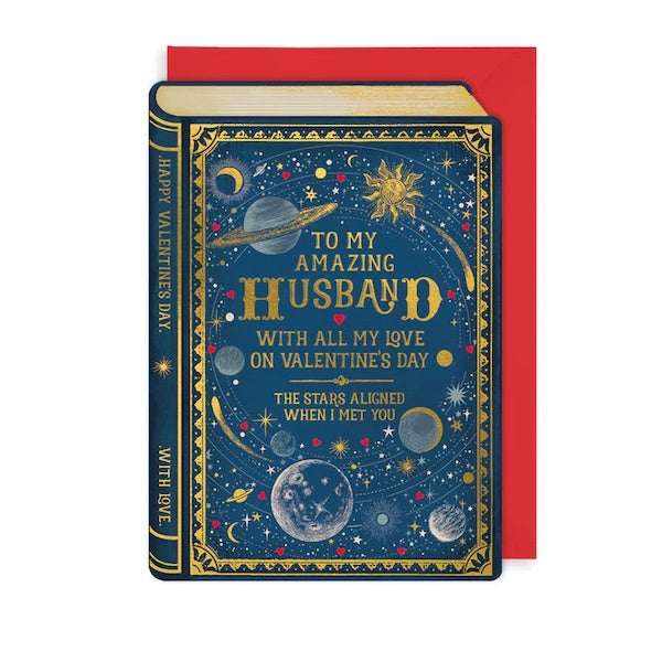 Amazing Husband Storybook Valentine's Card