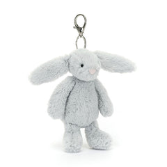 Bashful Silver Bunny Bag Charm