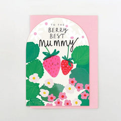 Berry Best Mum Card