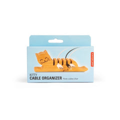 Cat Beechwood Cable Organiser