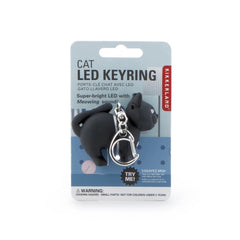 Cat LED Keychain