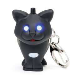 Cat LED Keychain