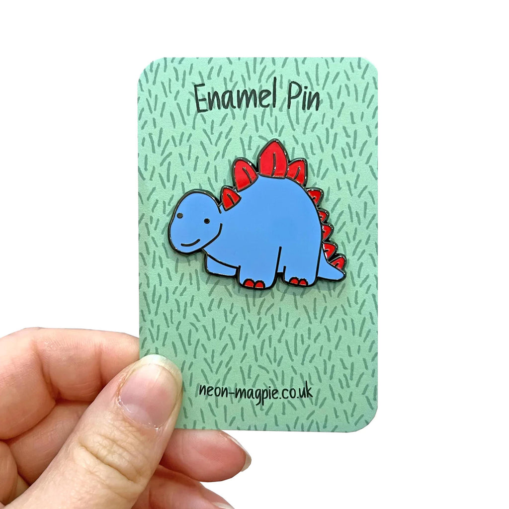 Dinosaur Enamel Pin Badge