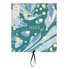 2025 Family Calendar Pine Marble