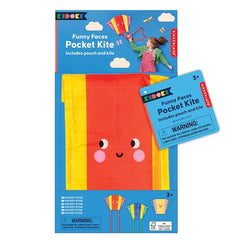 Funny Faces Pocket Kite