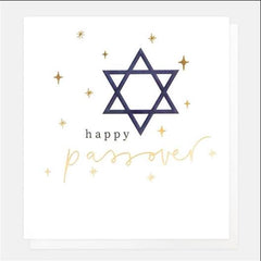 Happy Passover Star of David Card