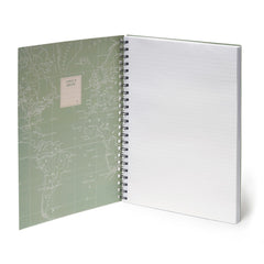 Never Stop Exploring 3-in-1 A4 Spiral Bound Notebook