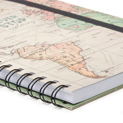 Never Stop Exploring 3-in-1 A4 Spiral Bound Notebook