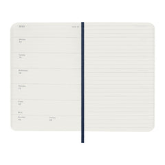 Moleskine 2025 12M Weekly Diary Pocket Sapphire Blue Softcover