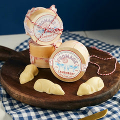 Camembert Three White Chocolate Mice