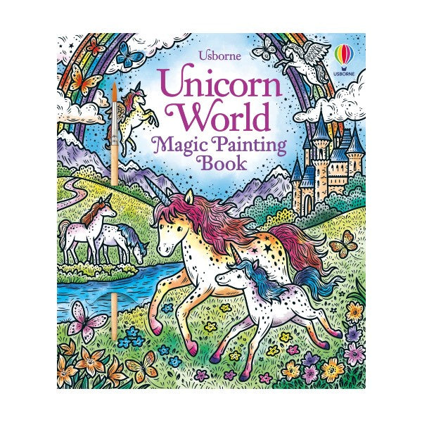 Unicorn World Magic Painting Book