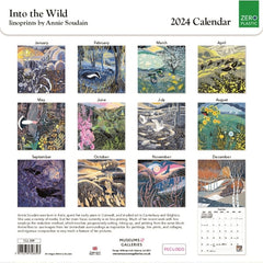 Into the Wild by Annie Soudain 2024 Wall Calendar