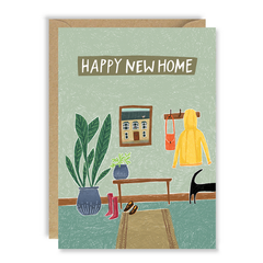 Happy New Home Hallway Card