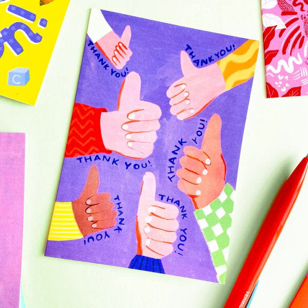 Thank You! Thumbs Up Card
