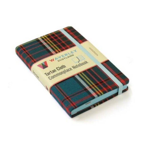 Tartan Cloth Notebook - Anderson