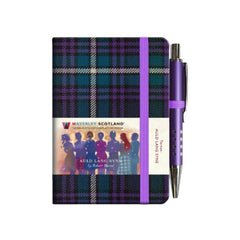 Mini Tartan Notebook With Pen - Auld Lang Syne