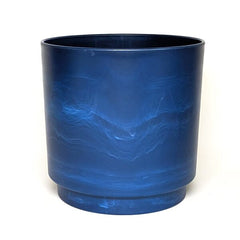 Navy Wave Large Ocean Plastic Pot