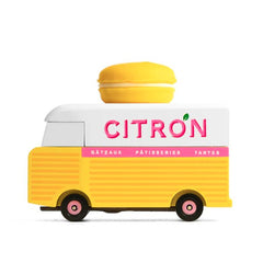 Citron Macaron Van Wooden Candycar