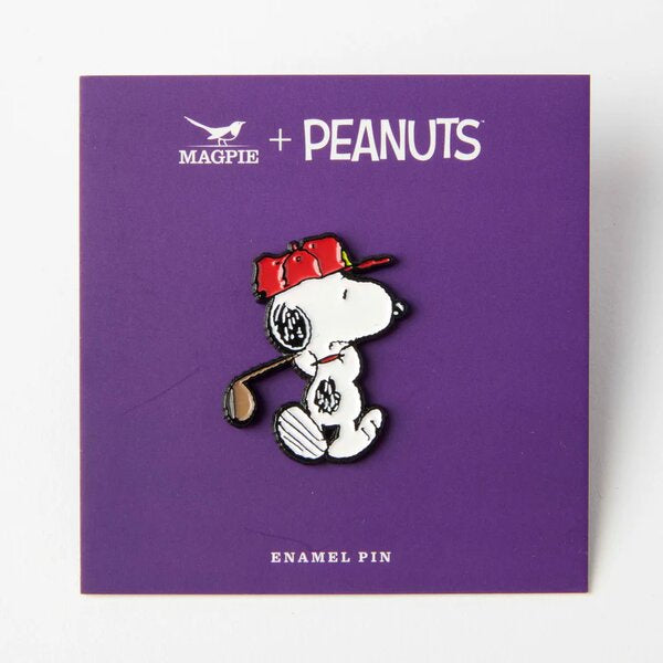Peanuts Snoopy Golf Enamel Pin