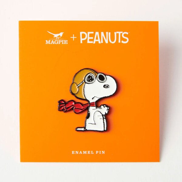 Peanuts Snoopy Flying Ace Enamel Pin