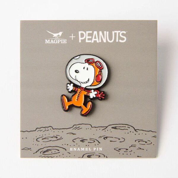 Peanuts Space Snoopy Enamel Pin