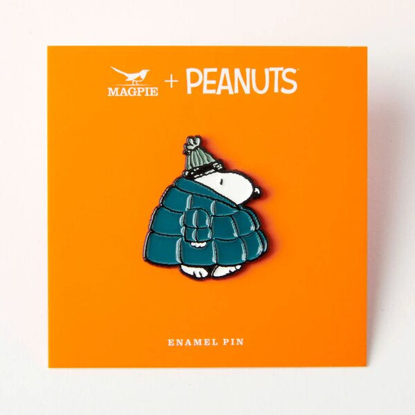 Peanuts Snoopy Puffa Enamel Pin
