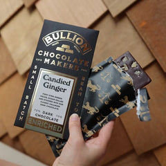 Bullion Candied Ginger Chocolate Bar