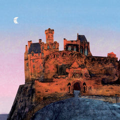 Golden Hour Edinburgh Castle Card