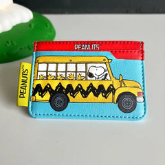 Bus Peanuts Card Holder