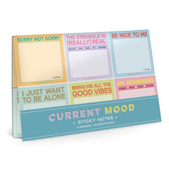 Current Mood Sticky Notes Pack of Six