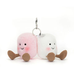 Amuseables Pair of Marshmallows Bag Charm
