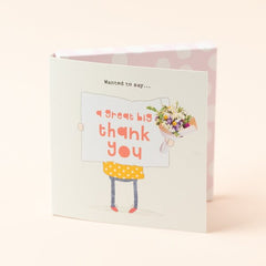 A Great Big Thank You Choccy Card