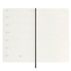 Moleskine 2025 12M Weekly Diary Large Black Hardcover