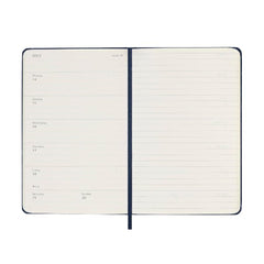 Moleskine 2025 12M Weekly Diary Pocket Sapphire Blue Hardcover