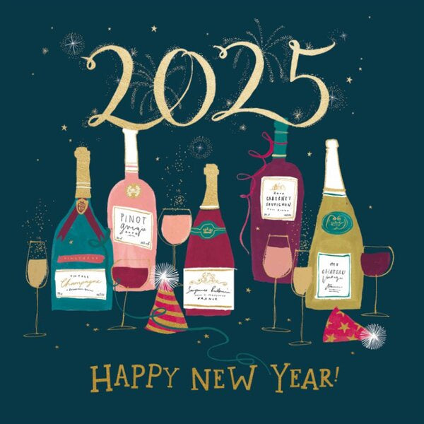 2025 Happy New Year Party Card