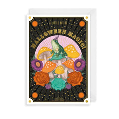 Halloween Magic Frog Card