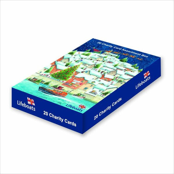 RNLI 2024 Charity Box of Christmas Cards Paper Tiger