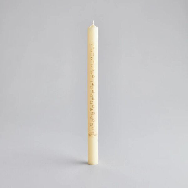 Advent Candle Ivory