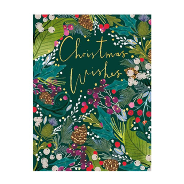 Christmas Foliage 8 Boxed Cards