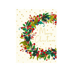 Berry Wreath 8 Boxed Cards