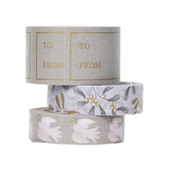 Botanical Mistletoe Paper Tape