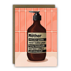 Aesop Fancy Hand Soap Mother's Day Card