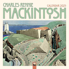 Charles Rennie Mackintosh 2025 Wall Calendar