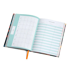 Scalloped Marble A5 2025 Diary