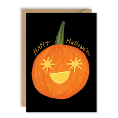 Jack O'Lantern Halloween Card