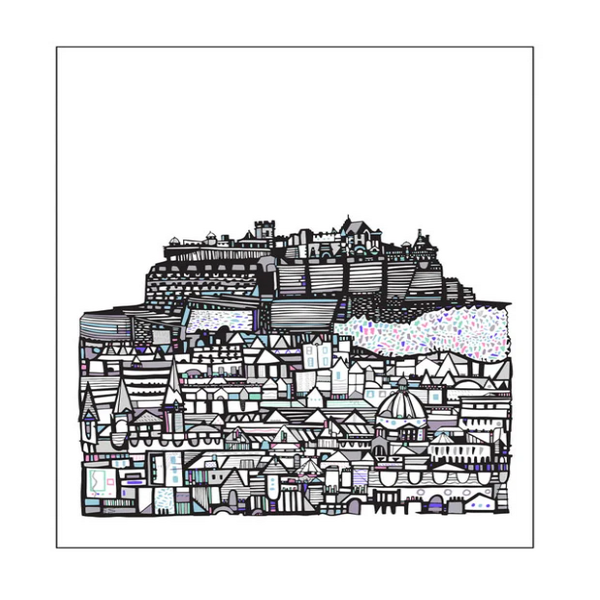 Edinburgh Castle Digital Print