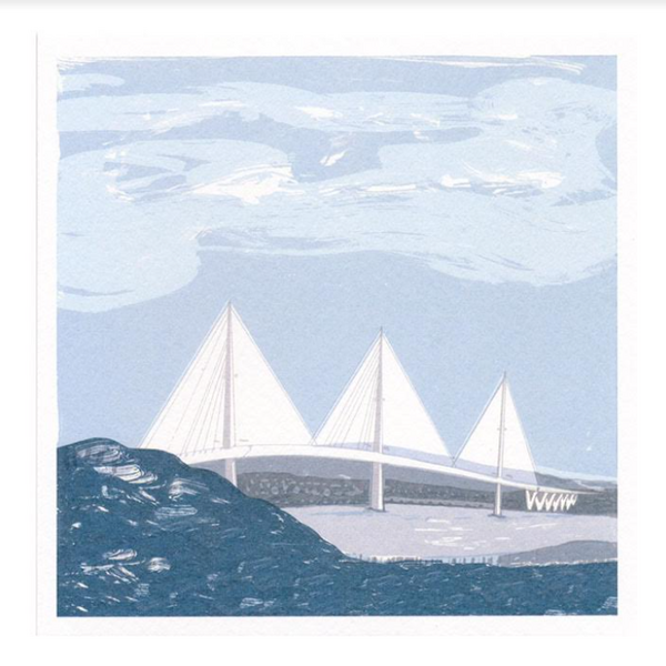 Queensferry Crossing Square Card