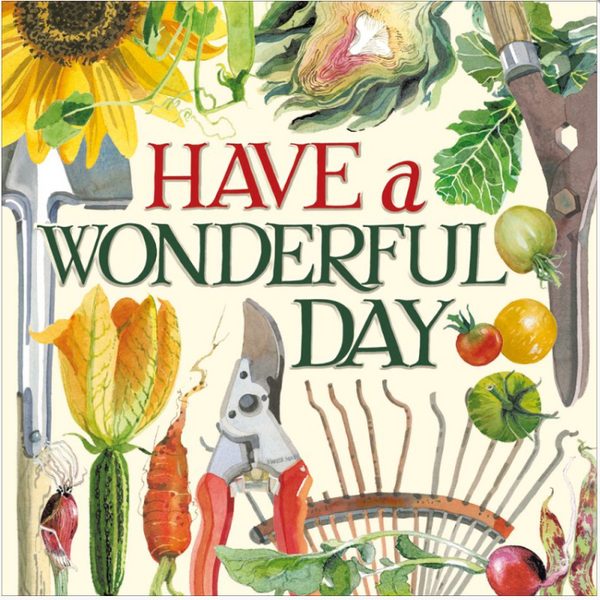 Have A Wonderful Day Garden Emma Bridgewater Card