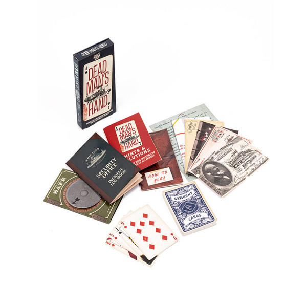 Dead Man's Hand Mini Murder Mystery Game